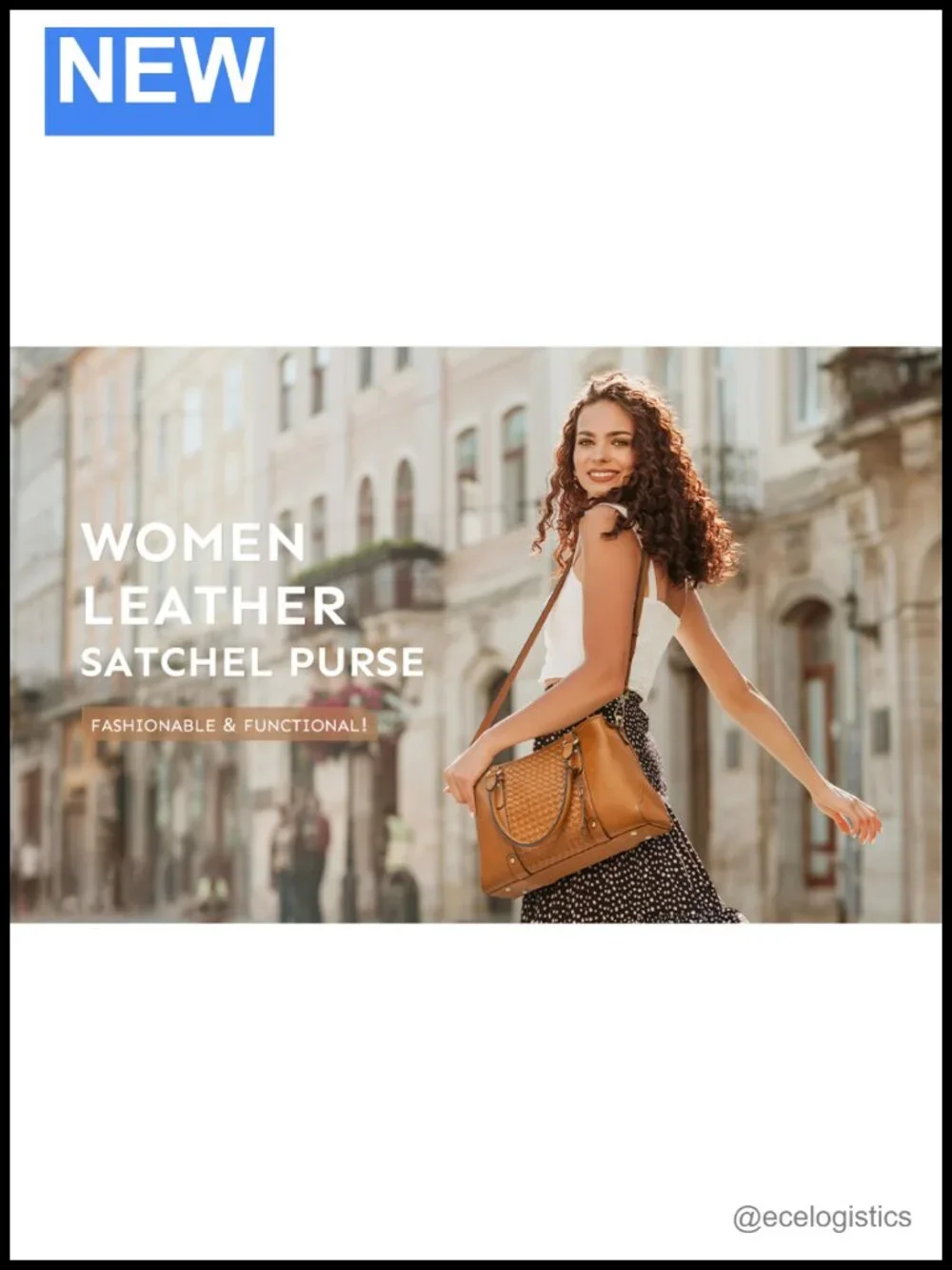 Women's Leather Satchel Crossbody Bag Top Handle 3 Ways